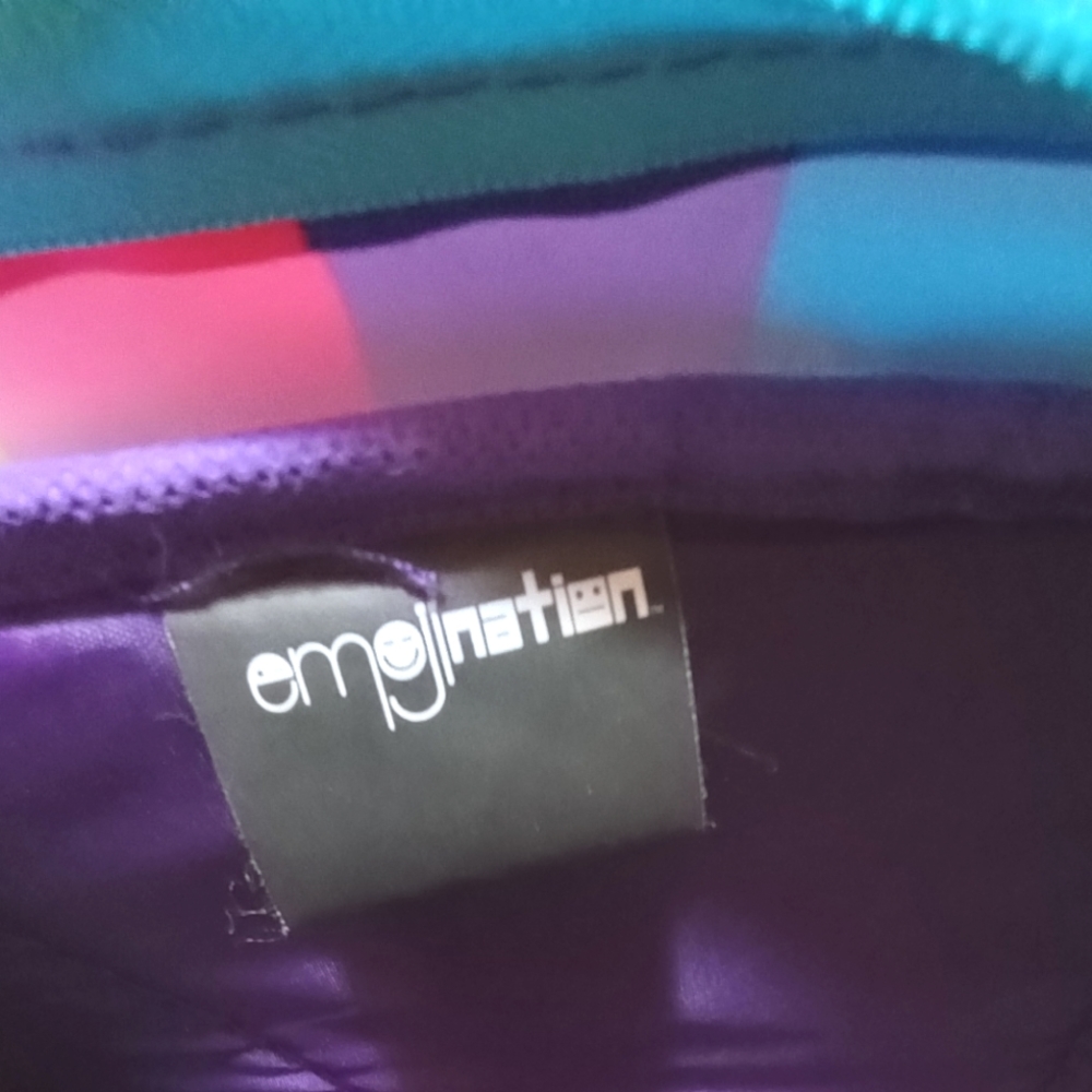 Emojination Rainbow Mini Backpack Bag - image 4